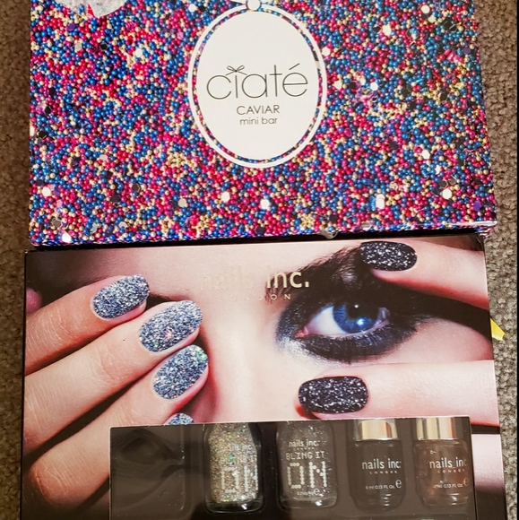 Ciate mini caviar set & bling it on nail inc set - Picture 1 of 7